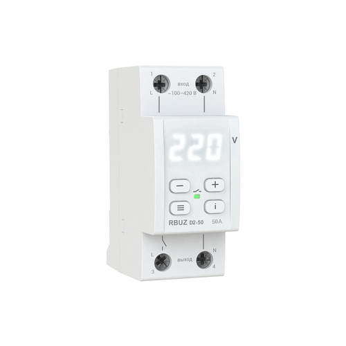 Купить Реле напряжения RBUZ D2-50 red