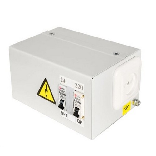 Купить Ящик с понижающим трансформатором ЯТП 0.25 220/12В (2 авт. выкл.) IP31 UNEL