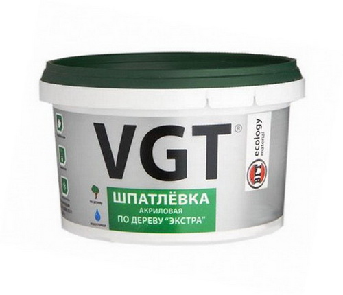 Купить Шпатлевка по дереву VGT Экстра светло-серый 1кг                                                     