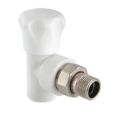 Купить Клапан попипропиленовый для подключения радиатора угловой 20*1/2'' VALTEC