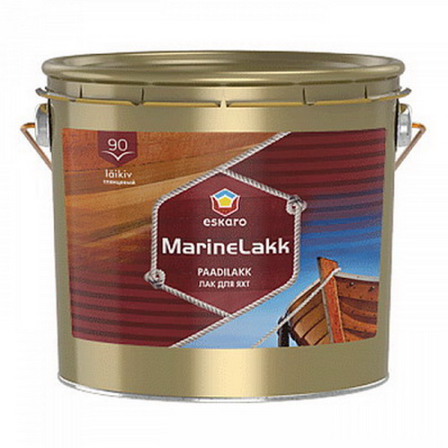 Купить Лак алкидный Marine Lakk  яхтный глянцевый 0,95 л Eskaro
