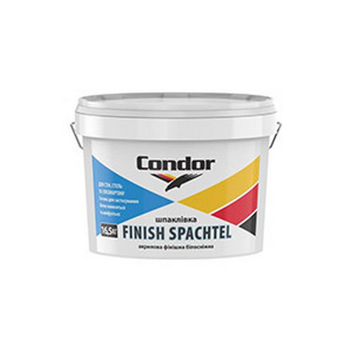 Купить Шпатлевка финишная Condor Finish Spachtel ВП 1 ПС белая 16кг