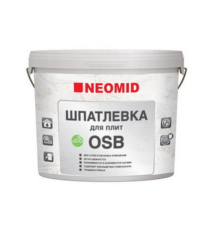 Купить Шпатлевка для плит OSB Neomid 1,3кг                                                                 