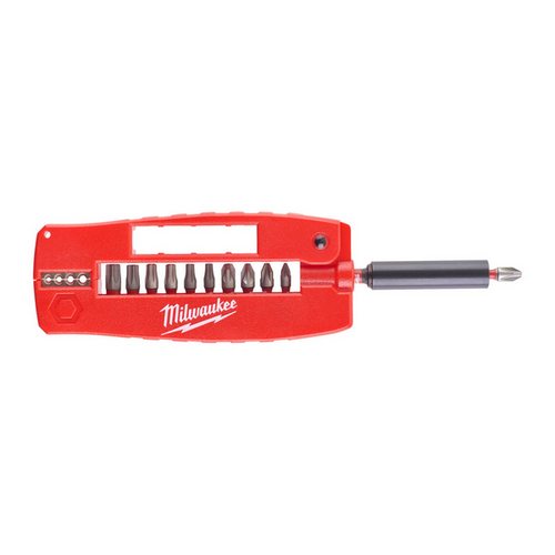 Купить Набор бит 12шт Milwaukee Shockwave Impact Duty set Крокодил-2 MILWAUKEE