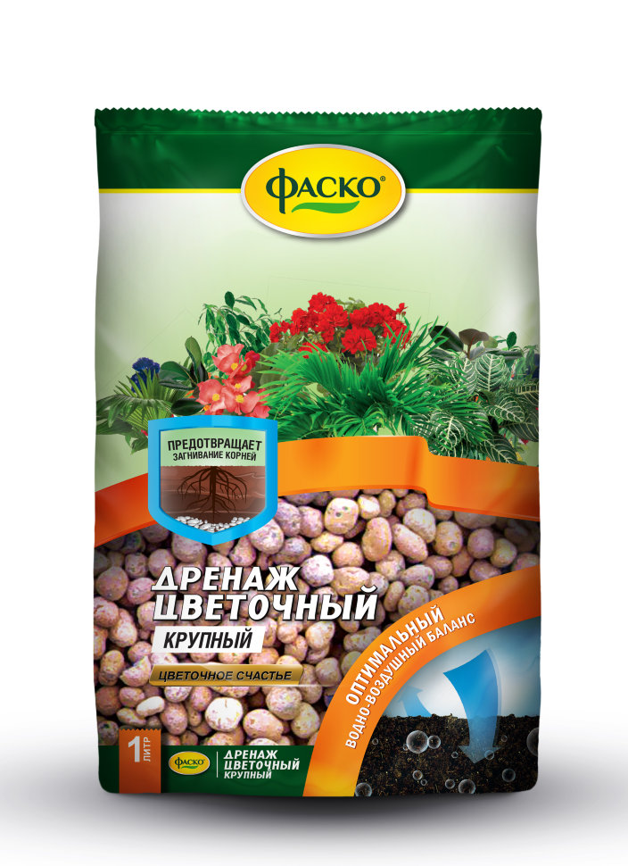 Купить Дренаж цветочный Фаско мелкий 2л                                                                    
