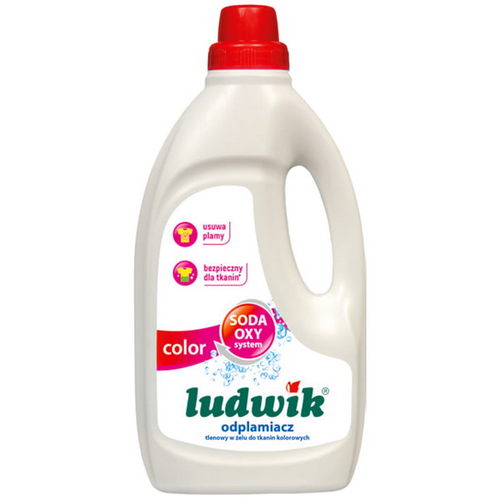 Купить Пятновыводитель для цветных тканей color гель Ludwik 1л                                             
