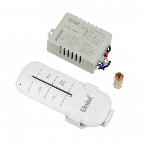 Купить UCH-P005-G2-1000W-30M Пульт управления светом : 2 канала*1000Вт. ТМ Uniel
