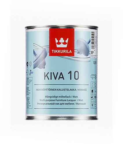 Купить Лак акриловый Kiva для мебели матовый 0,9л Tikkurila                                                