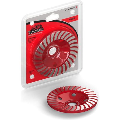 Купить Чашка шлифовальная алмазная Турбо 125х22,23мм DIAFORCE TURBO                                        