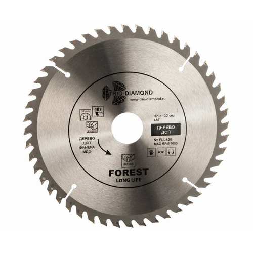 Купить Диск пильный 190*30*48Т Trio-Diamond FLL807                                                         