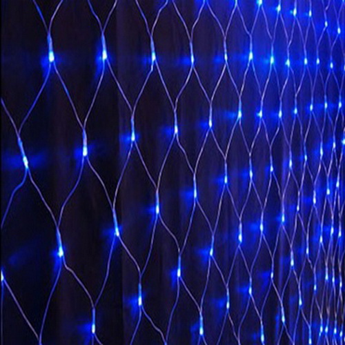 Купить Гирлянда Сетка 2х1,5м цвет синий LED-NLR-293