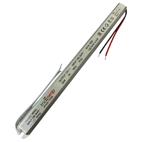 Купить Блок питания для светодиодной ленты 12V 36W IP20 3A Block Pencil 17036