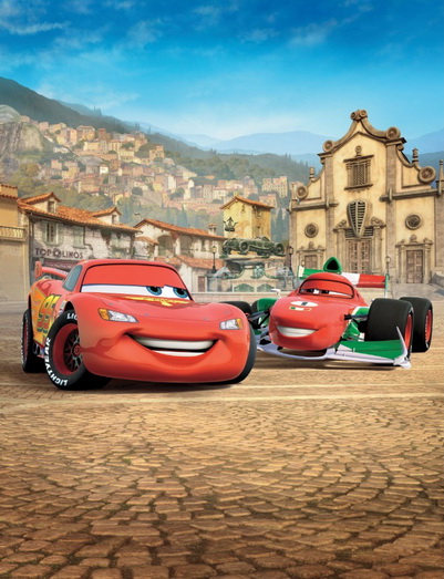 Купить Фотообои Тачки размер 2,06 * 2,70 Сюжет В214 АРТ-ОБОИ                                               