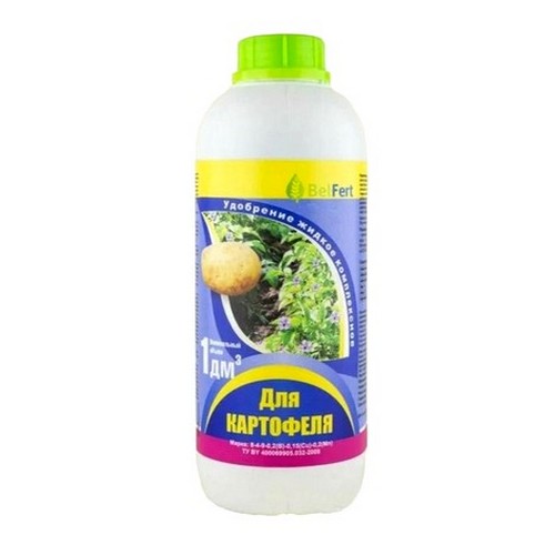 Купить Удобрение комплексное марка 8-4-9-0,2(В)-0,15 (Сu)-0,2(Mn) для картофеля 1л