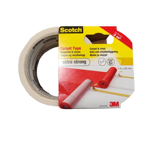 Купить Скотч двусторонний на тканевой основе Scotch 4202 50мм*7м                                           