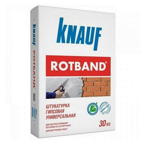 Купить Штукатурка гипсовая Кнауф Ротбанд 30кг                                                              