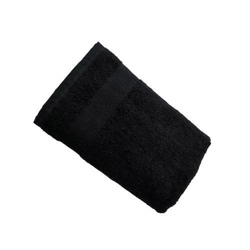Купить Полотенце махровое 70х130 гладкокрашенное  черный                                                   