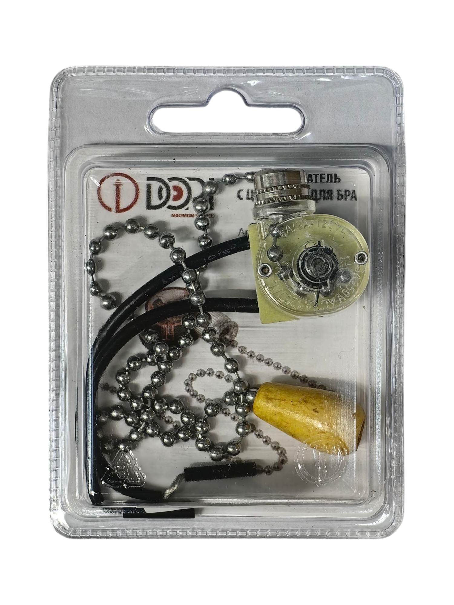 Купить Выключатель с цепочкой для бра silver 40644 DORI                                                    