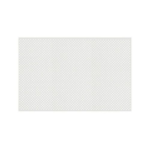 Купить Лист хдф перфорированный PRESKO окрашенный белый Глория 780х1400х3 мм