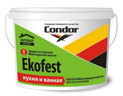 Купить Краска акриловая интерьерная Ekofest 15кг Condor