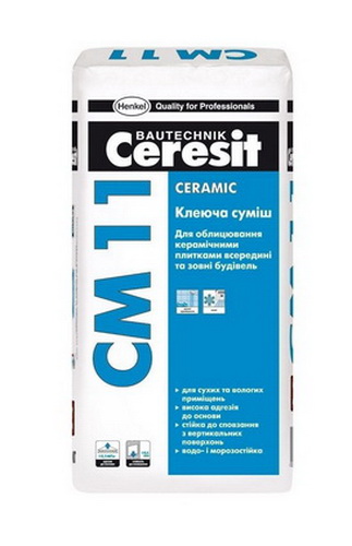 Купить Клей для плитки Ceresit CM11 PLUS  25кг                                                             