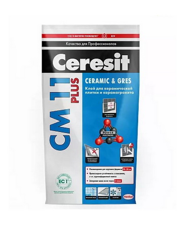 Купить Клей для плитки Ceresit CM11 PLUS  5кг                                                              