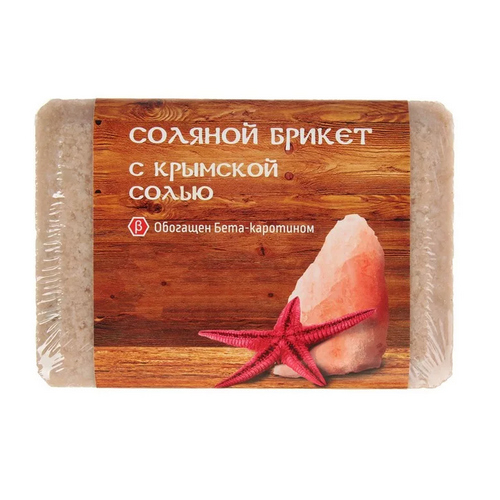 Купить Брикет соляной для бани и сауны из Крымской Розовой соли 1,35 кг СД-0003