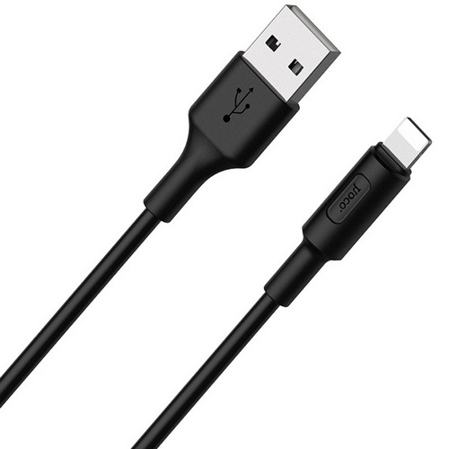 Купить Кабель HOCO X25 USB Lightning черный 1,0 м                                                          