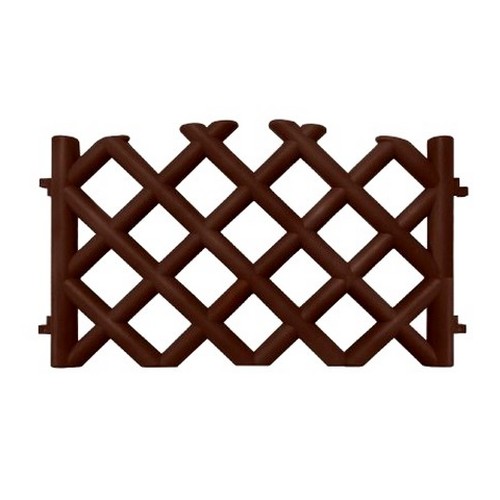 Купить Забор декоративный BAROKKO 5 шоколад артикул 00055